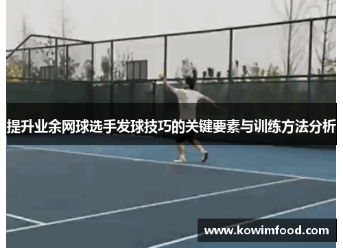 提升业余网球选手发球技巧的关键要素与训练方法分析