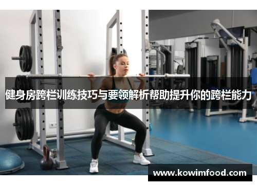 健身房跨栏训练技巧与要领解析帮助提升你的跨栏能力